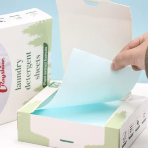 Laundry Detergent Sheets Cleaning Strips Eco friendly Formula 50 Pcs Laundry Present