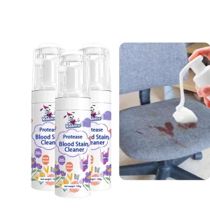 Laundry Lingerie Wash Fabric Dry Cleaning Agent Blood Stain Remover with Brush