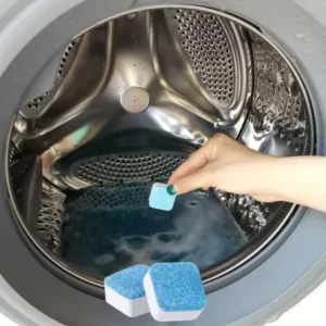 Laundry Machine Cleaner Washing Machine Cleaning Descaler Tablets Deep Cleaning Odor Removal for Top Load Washer