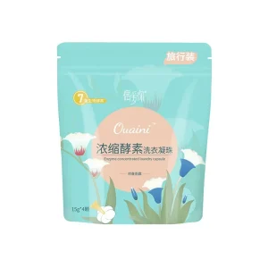 Laundry Pods Packaging Ziplock Bags Custom Smell Proof 50 PCS 100 PCS Laundry Detergent Beads Stand up Pouches
