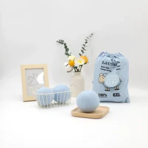 Laundry Products Handmade XL 6 Pack Laundry Set Wool Washer Dryer Balls Wool