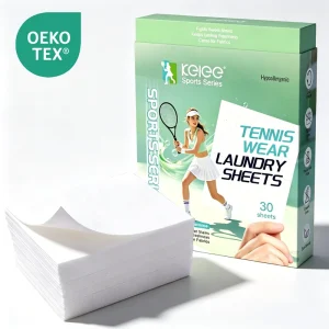 Laundry Sheet Customization for Self owned Brand Sportswear Laundry Sheets Are Used to Remove Sweat and Stains