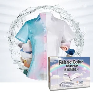 Natural OEM Eco Friendly Fragrance Free Washing Machine for Dye Trapping Sheets Customized Packaging High