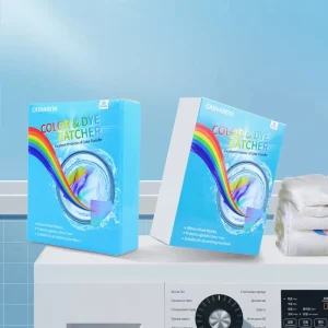 Natural Washing Machine Colour Catcher Disposable Absorber Dye Trapping Sheets Laundry Sheets