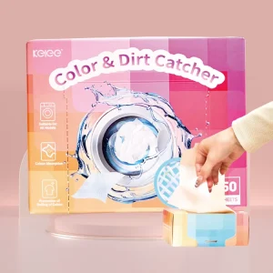Nonwoven Disposable Catcher Sheet Dye Trapping Tablets Color Absorber Laundry Catcher Sheet