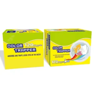 OEM Color Grabber Disposable Catcher Laundry Color Absorbing Color and Stain Capture Sheets