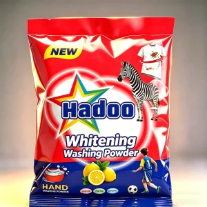 OEM Factory 500g Lemon Scented Eco-Friendly Disposable Laundry Detergent Powder Supply for Apparel