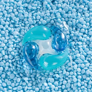 OEM Fragrance 5 in 1 Liquid Laundry Detergent Capsules Disposable Pods with Color Protector Beads