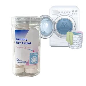 OEM ODM Cloths Clean Laundry Washing Detergent Fizz Tablet for Travel