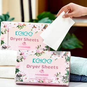 OEM ODM Dryer Sheets Laundry Eco friendly Concentrated Fabric Clothes Softener Sheet Paper Dryer Sheets