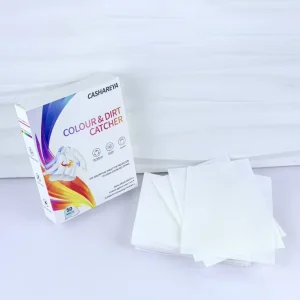 OEM Private Label Super Absorbent Dye Trapper Sheets Safe for All Fabrics Laundry Color Catcher Sheets