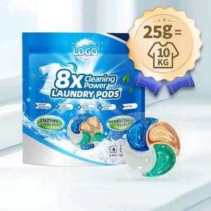 Oem Odm 25g Perfume Custom Fragrance Laundry Pods
