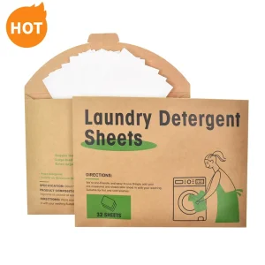 Plant Extract Based Eco Friendly Biodegradable Eco-strips Laundry Detergent Sheets