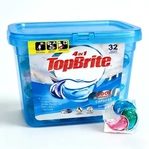 Premium Quality Eco Friendly Laundry Pods Plant Based Formula for Sensitive Skin and Baby Clothes