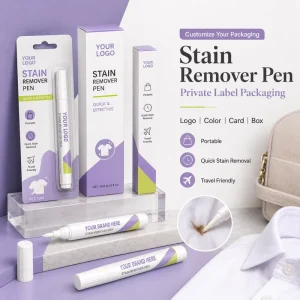 Quick Stain Removal Pen Portable Laundry Spot Cleaner for Clothes Fabric Shirts Travel Home Office Use