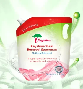 Rayshine Custom Formula Liquid Detergent for Laundry Fragrance Effective Stain Removal Cleaning Eco Friendly Bulk 1.6kg