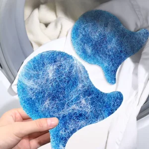 Reusable Blue Sponge Lint and Pet Hair Catcher for Washer Dryer Laundry Hair Removal Filter Washing Machine Accessories