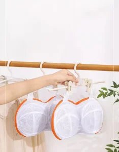 Reusable Foldable Laundry Bra Lingerie Mesh Wash Bags Underwear Storage Bags for Machine Washing