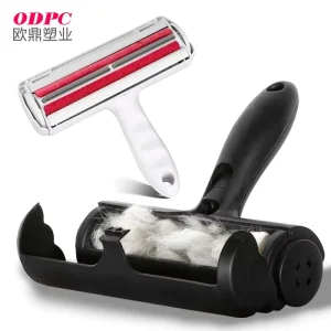 Self-Cleaning Pet Hair Remover Roller Furniture Carpet Reusable Dog Cat Fur Brush Custom Logo OEM Factory Supplier