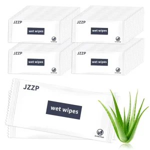Single Piece Individually Packaged Non Woven Cleaning Wipe Disposable Reusable Skin Friendly Safe and Harmless Wet Wipes