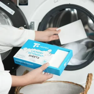 Solid Concentrate Washing Tablets for Laundry Use Apparel Dedicated Detergent Sheets for Washing Machine