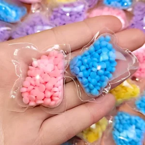 Solid Eco Friendly Long lasting Fresh Scent Booster Beads Disposable Fragrance Care Apparel Antibacterial Softener Color
