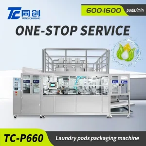 TC P660 Innovative Heat Sealing Laundry Detergent Pods Packing Equipment for Efficiency