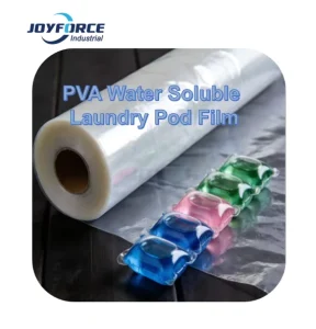 Transparent Soft PVA Water Soluble Film for Laundry Pods Strong Sealing Eco Friendly Casting OEM Available