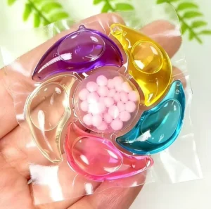 Washing Beads with Fragrance Beads and Multi Function Cleaning Deodorizing and Dust Removing Perfumed Laundry Detergent Gel