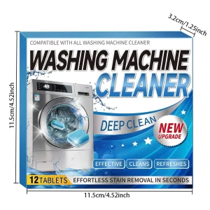 Washing Machine Cleaning Tablets Special Effervescent Tablets for Washing Machine Tubs Removes Washing Machine Detergent Residue