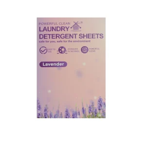 Zero Waste Cleaning Sheets Cleaner Tablet ECO Laundry Detergent Sheets